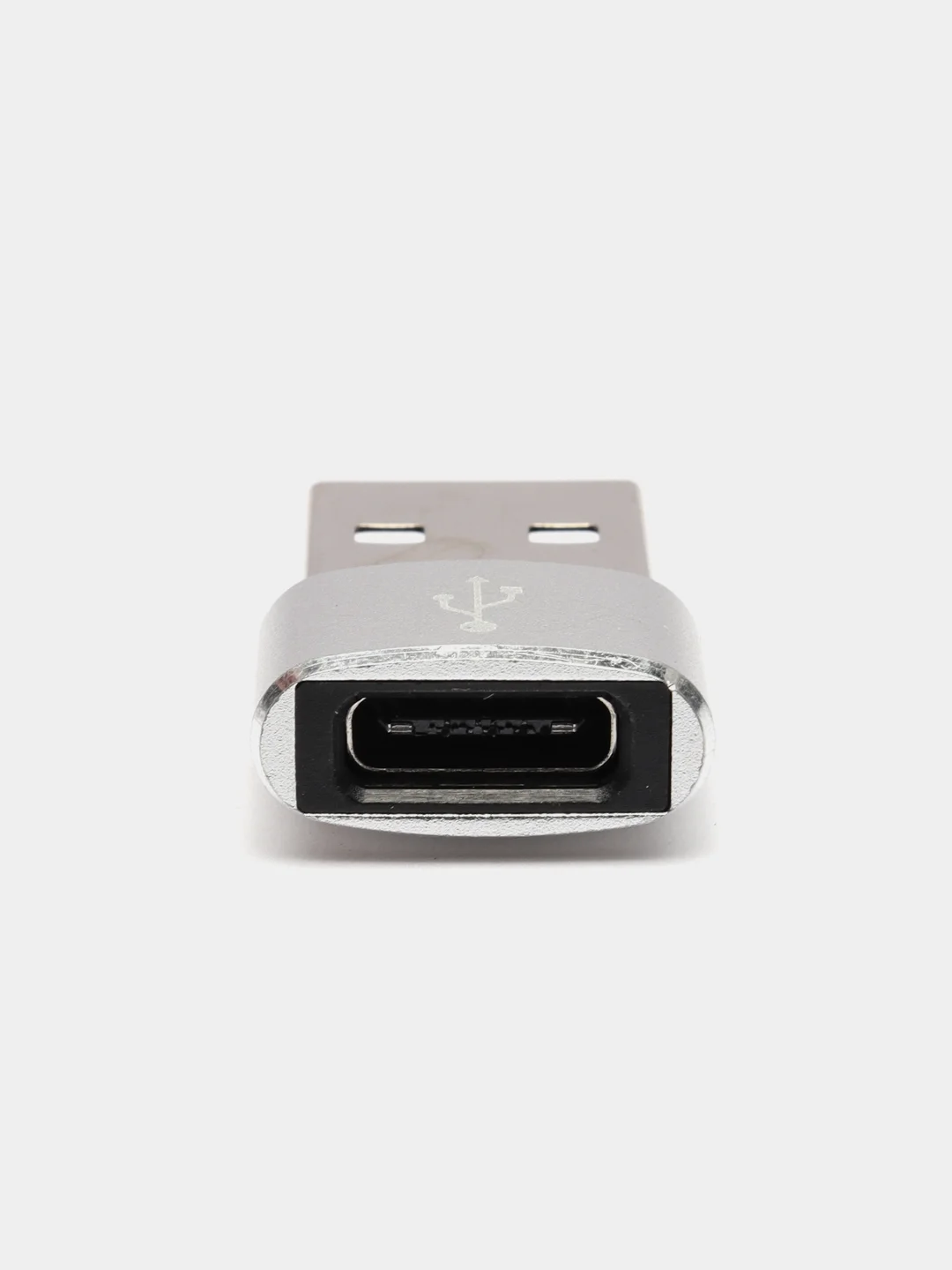Серебряный переходник Type-C на USB 3.0, адаптер для смартфона, планшета, для мобильных устройств