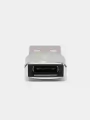 Серебряный переходник Type-C на USB 3.0, адаптер для смартфона, планшета, для мобильных устройств