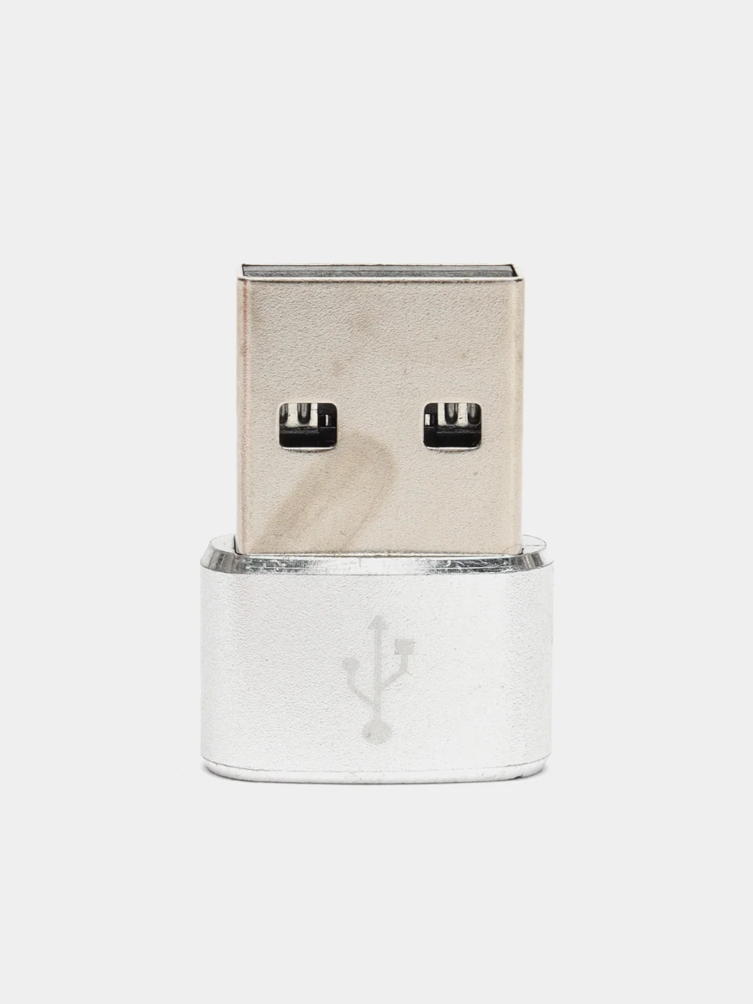 Серебряный переходник Type-C на USB 3.0, адаптер для смартфона, планшета, для мобильных устройств