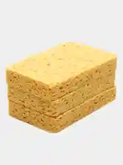 Натуральные губки для мытья посуды, из древесной целлюлозы, 3шт