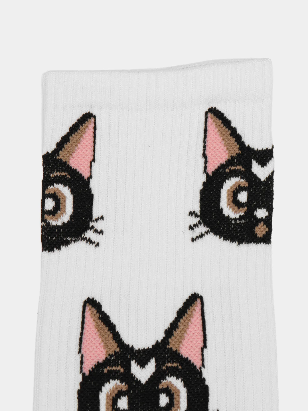Разноцветный носки Сейлор Мун / Носки Luna Sailor Moon Cat / Высокие Аниме носки с принтом