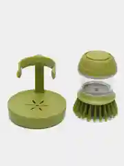 Щетка для мытья посуды с дозатором