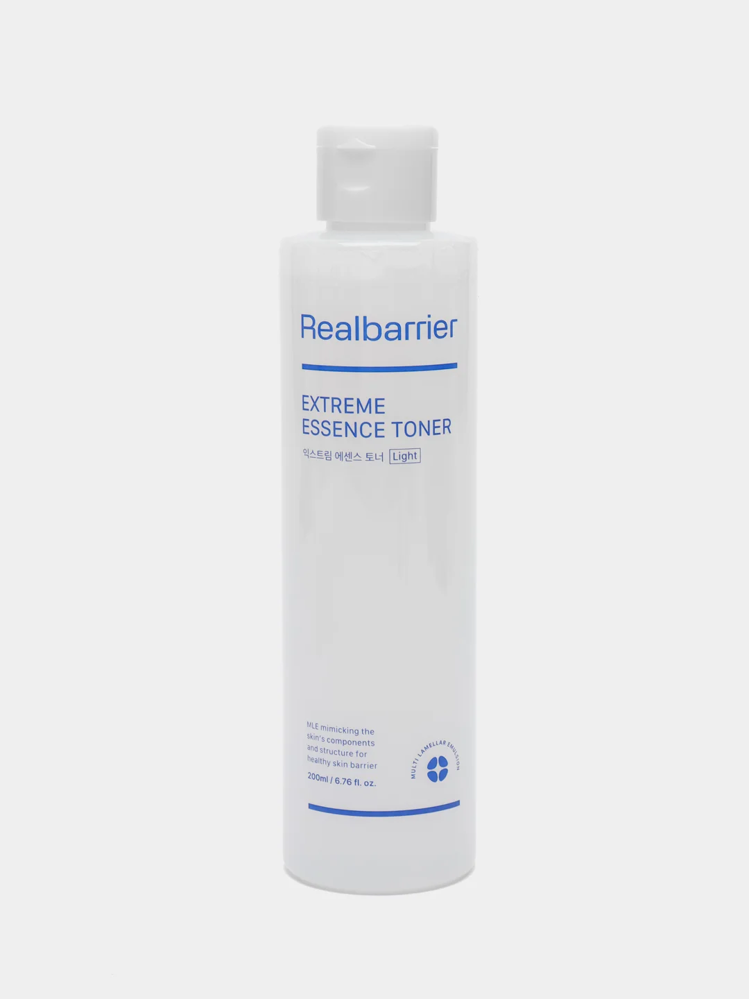 Лёгкий тонер-эссенция с церамидами Real Barrier Extreme Essence Toner Light, 200 мл