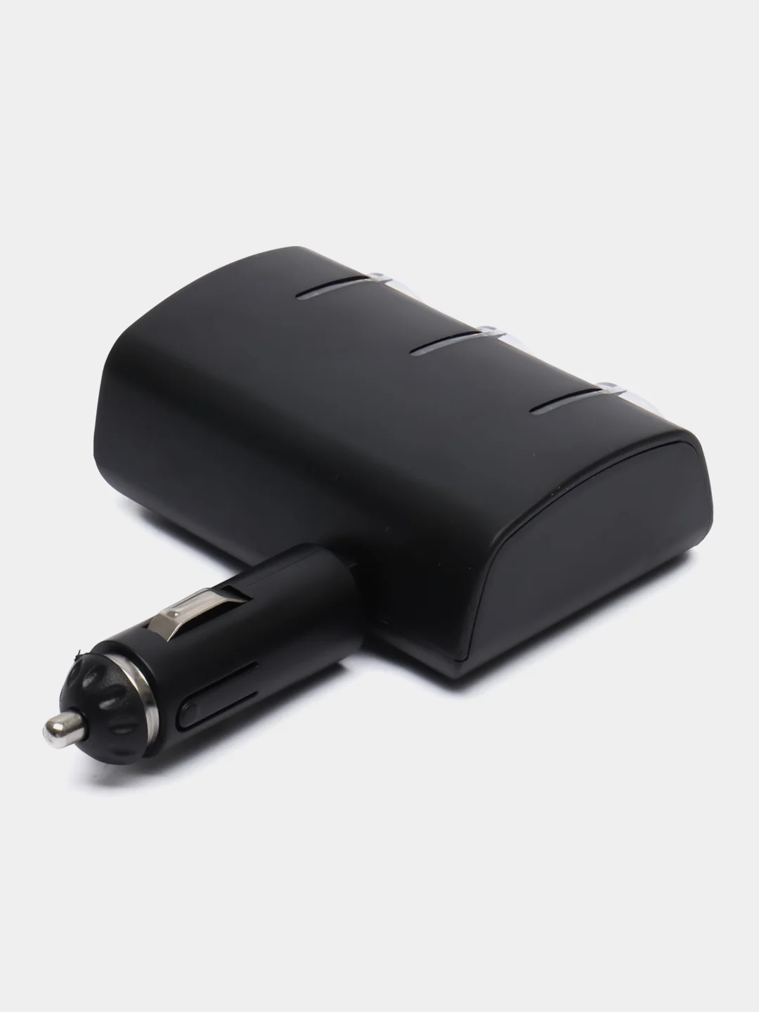 Разветвитель прикуривателя авто OLESSON 1520, 3 гнезда, 120W с подсветкой