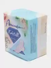 Белый прокладки женские гигиенические Ангелина Kristall для критических дней, 16шт