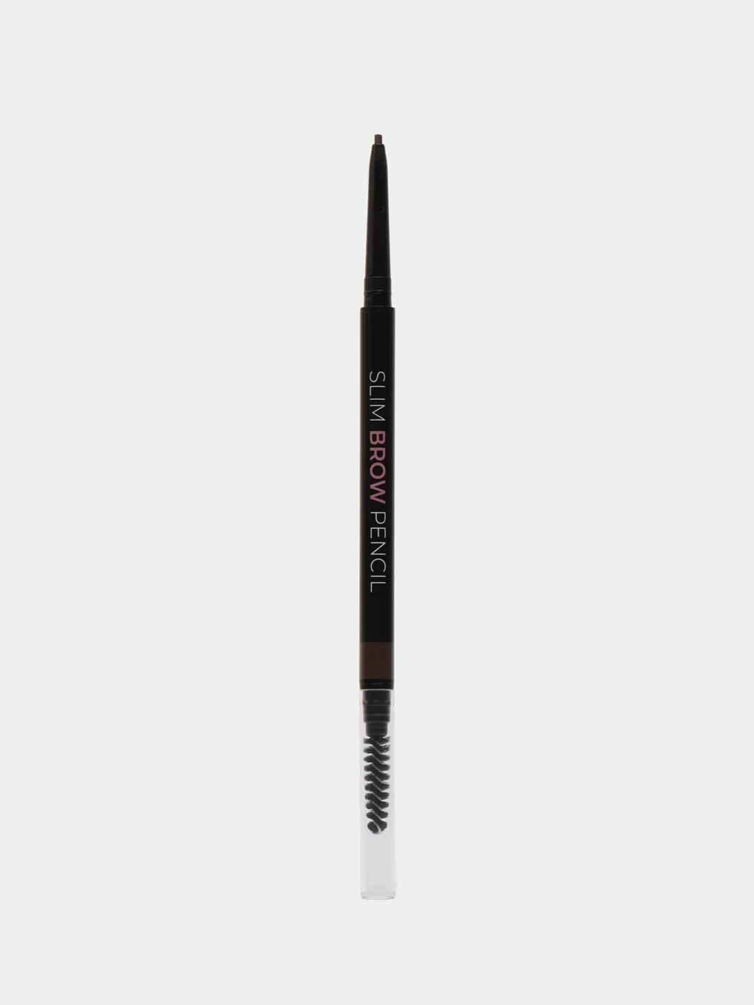 Тёмно-коричневый lavellecollection Карандаш для бровей автоматический Slim Brow Pencil 03, темно-коричнев