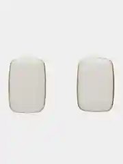 Белый серьги женские, гвоздики