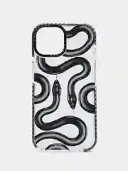 Небесно-голубой apple iPhone 15 Pro Max, Айфон 15 про макс чехол матовый объемный с принтом для iPhone 15