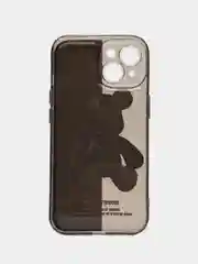 Оранжевый apple iPhone 15 Pro Max, Айфон 15 про макс чехол матовый объемный с принтом для iPhone 15
