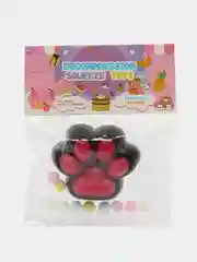 Бирюзовый сквиш лапка, игрушка-антистресс, кошачья лапка, лапка котика
