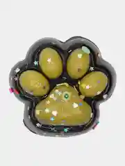 Горчичный сквиш лапка, игрушка-антистресс, кошачья лапка, лапка котика