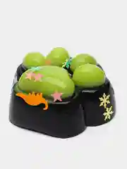 Зеленый сквиш лапка, игрушка-антистресс, кошачья лапка, лапка котика