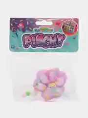 Сиреневый сквиш лапка, игрушка-антистресс, кошачья лапка, лапка котика