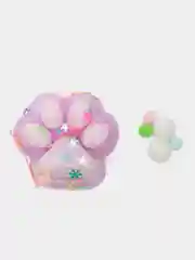 Сиреневый сквиш лапка, игрушка-антистресс, кошачья лапка, лапка котика