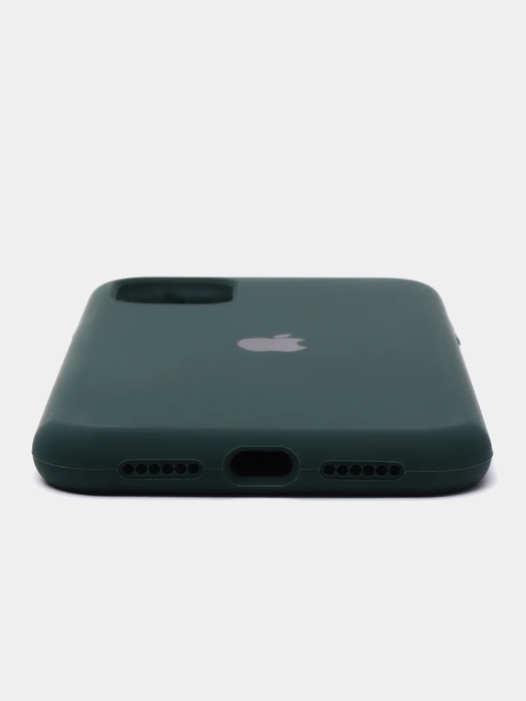 Багровый apple iPhone 11, Айфон 11, чехол матовый Silicone case объемный с принтом для iPhone 11