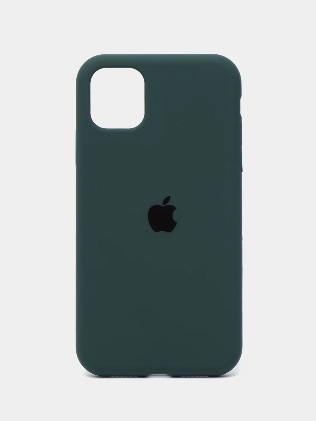 Багровый apple iPhone 11, Айфон 11, чехол матовый Silicone case объемный с принтом для iPhone 11