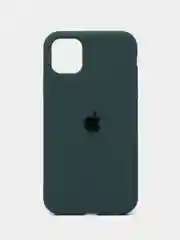 Багровый apple iPhone 11, Айфон 11, чехол матовый Silicone case объемный с принтом для iPhone 11