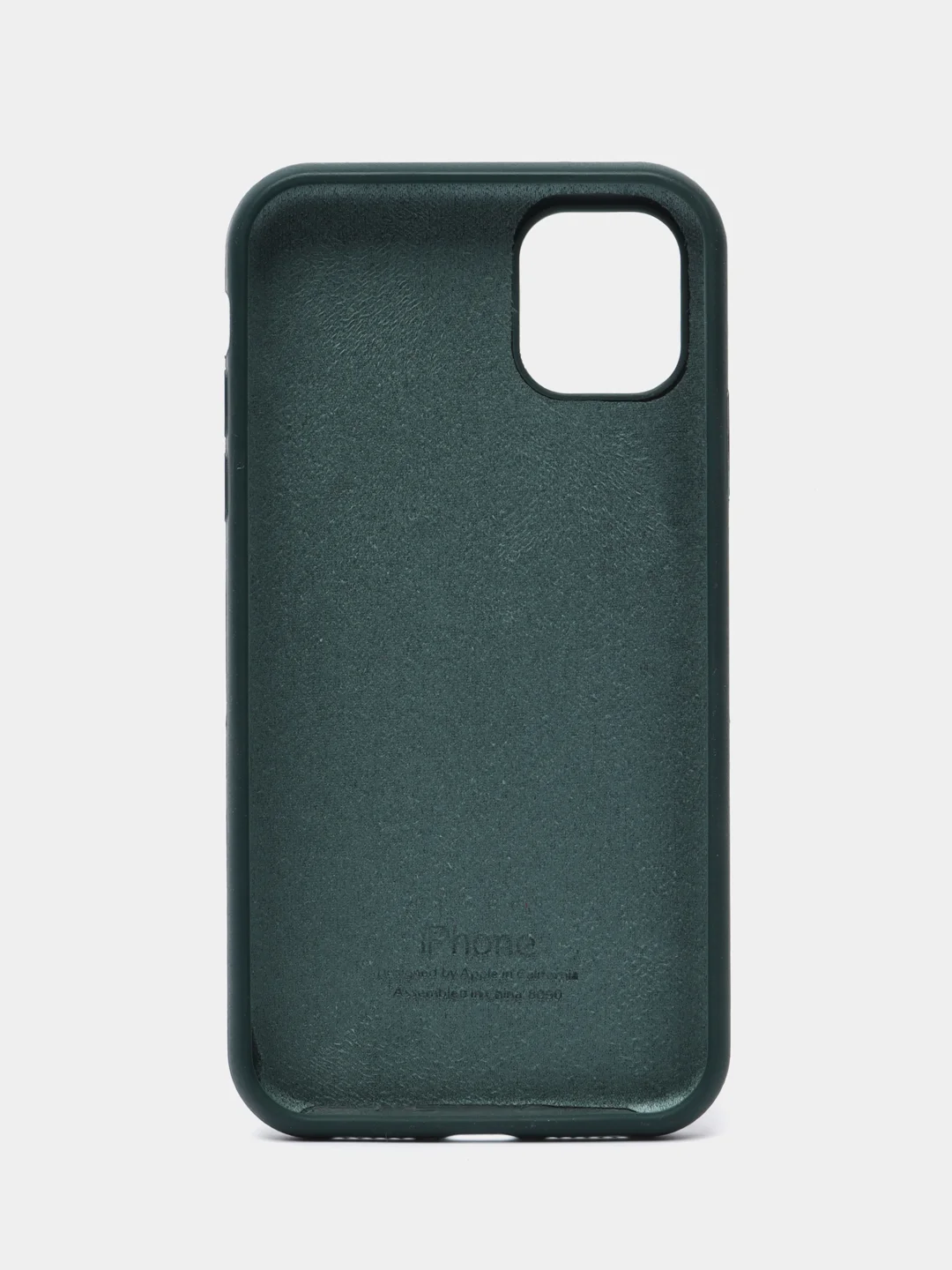 Багровый apple iPhone 11, Айфон 11, чехол матовый Silicone case объемный с принтом для iPhone 11
