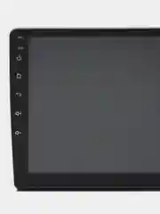 Черный автомагнитола 1 din Android сенсорный экран 9"
