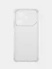 Прозрачный чехол для Tecno POVA 6 Neo (Техно ПОВА 6 Нео), прозрачный, черный