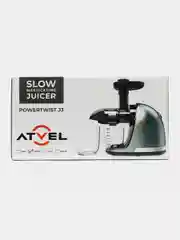 Белый соковыжималка шнековая электрическая Atvel PowerTwist J3 White, 150 Вт