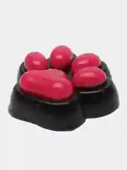 Вишнёвый игрушка-антистресс, сквиш Кошачья лапка / Сквиш Капибара / Новогодняя Лапка жмялка
