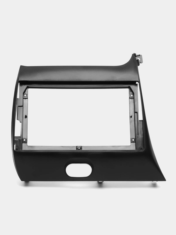 Рамка для автомагнитолы переходная 9" KIA K3 2013-2018 черная