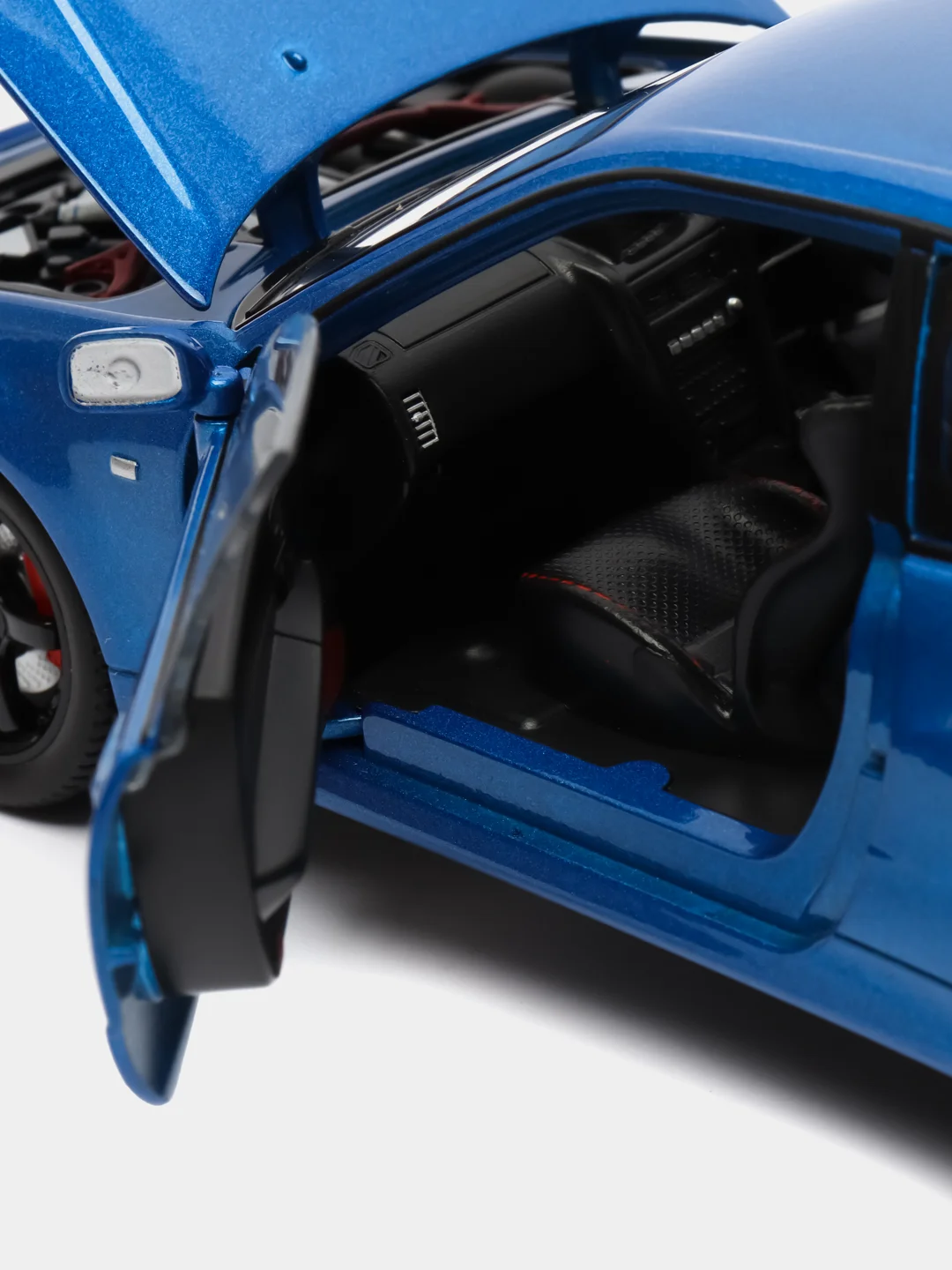 Синий масштабная металлическая модель авто 1:24 NISSAN Skyline GT-R R34