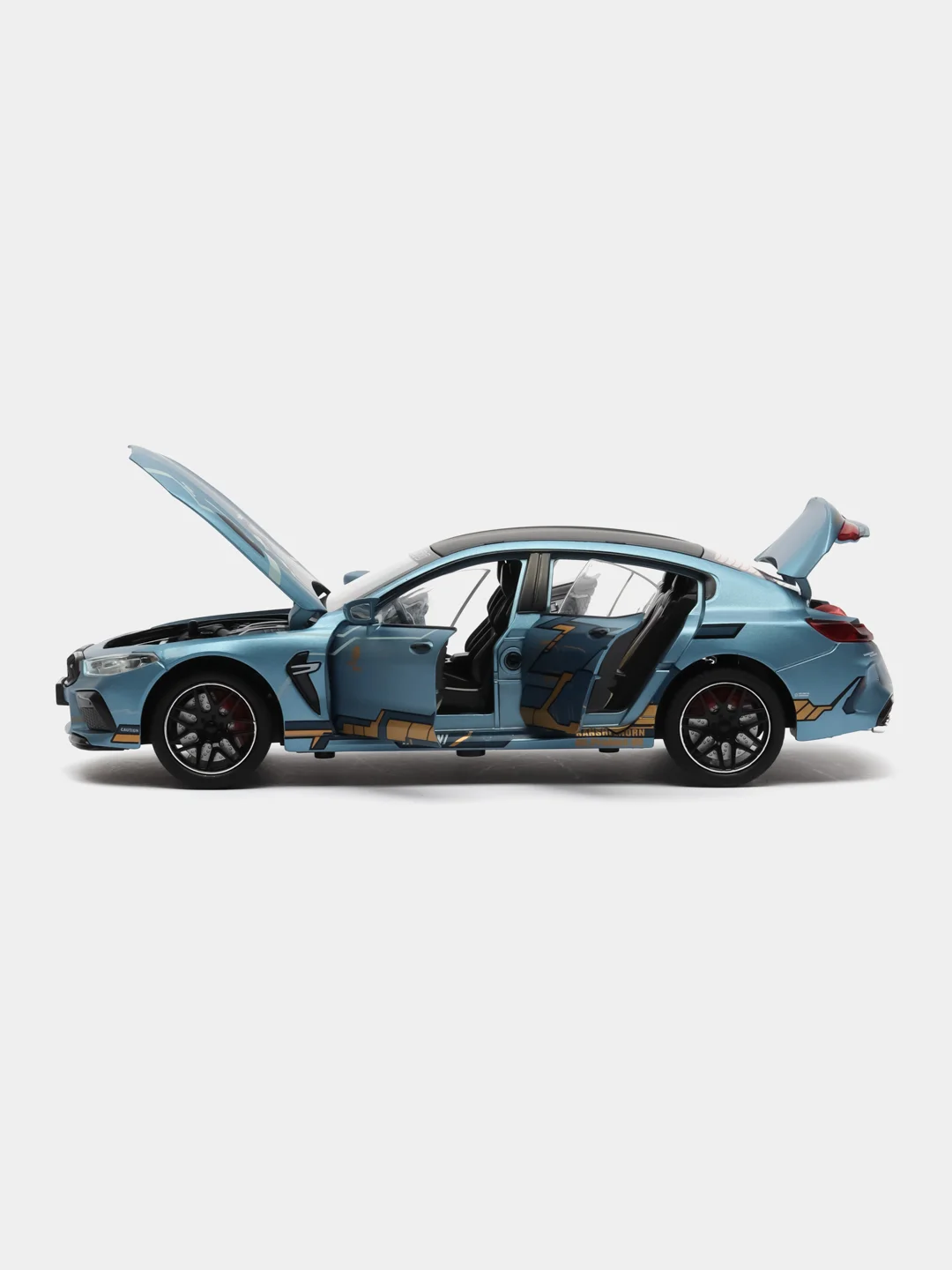 Голубой масштабная металлическая модель авто 1:24 BMW M8