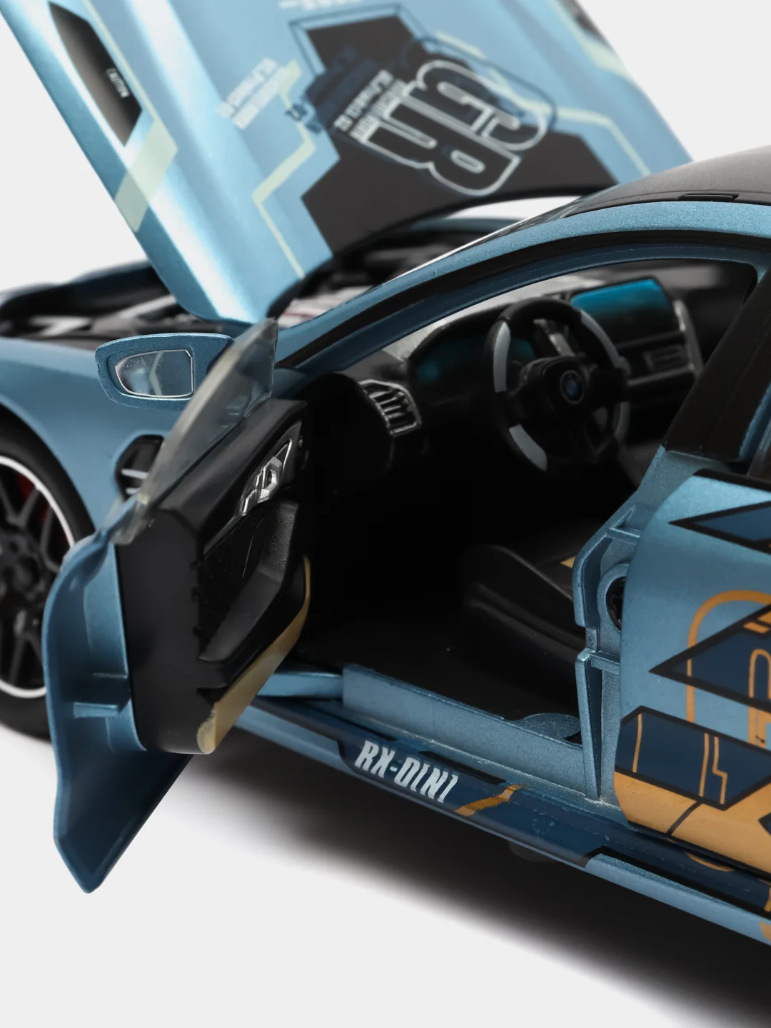 Голубой масштабная металлическая модель авто 1:24 BMW M8