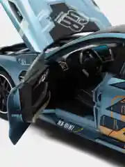 Голубой масштабная металлическая модель авто 1:24 BMW M8