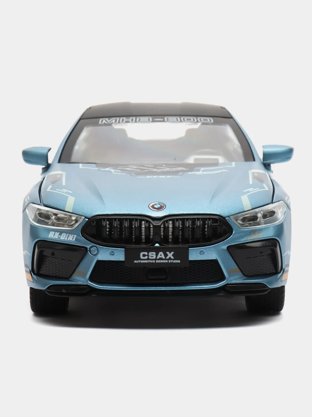 Голубой масштабная металлическая модель авто 1:24 BMW M8