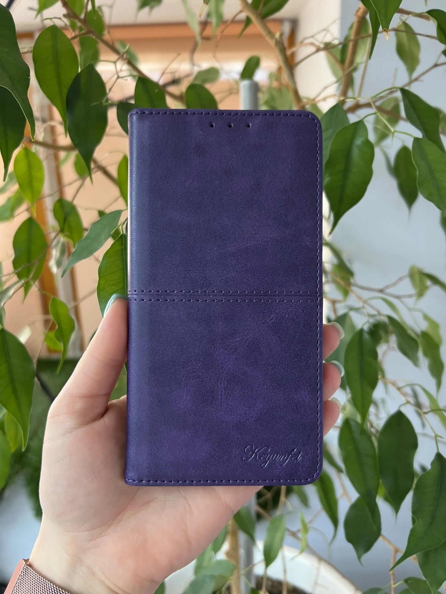 Фиолетовый чехол книжка elitcase для Honor X8B / Хонор Х8В