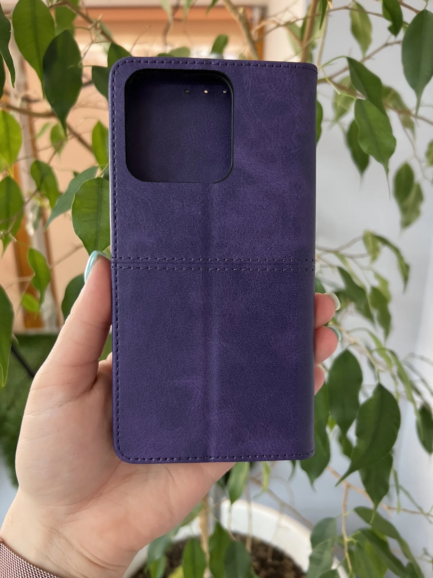 Фиолетовый чехол книжка elitcase для Honor X8B / Хонор Х8В