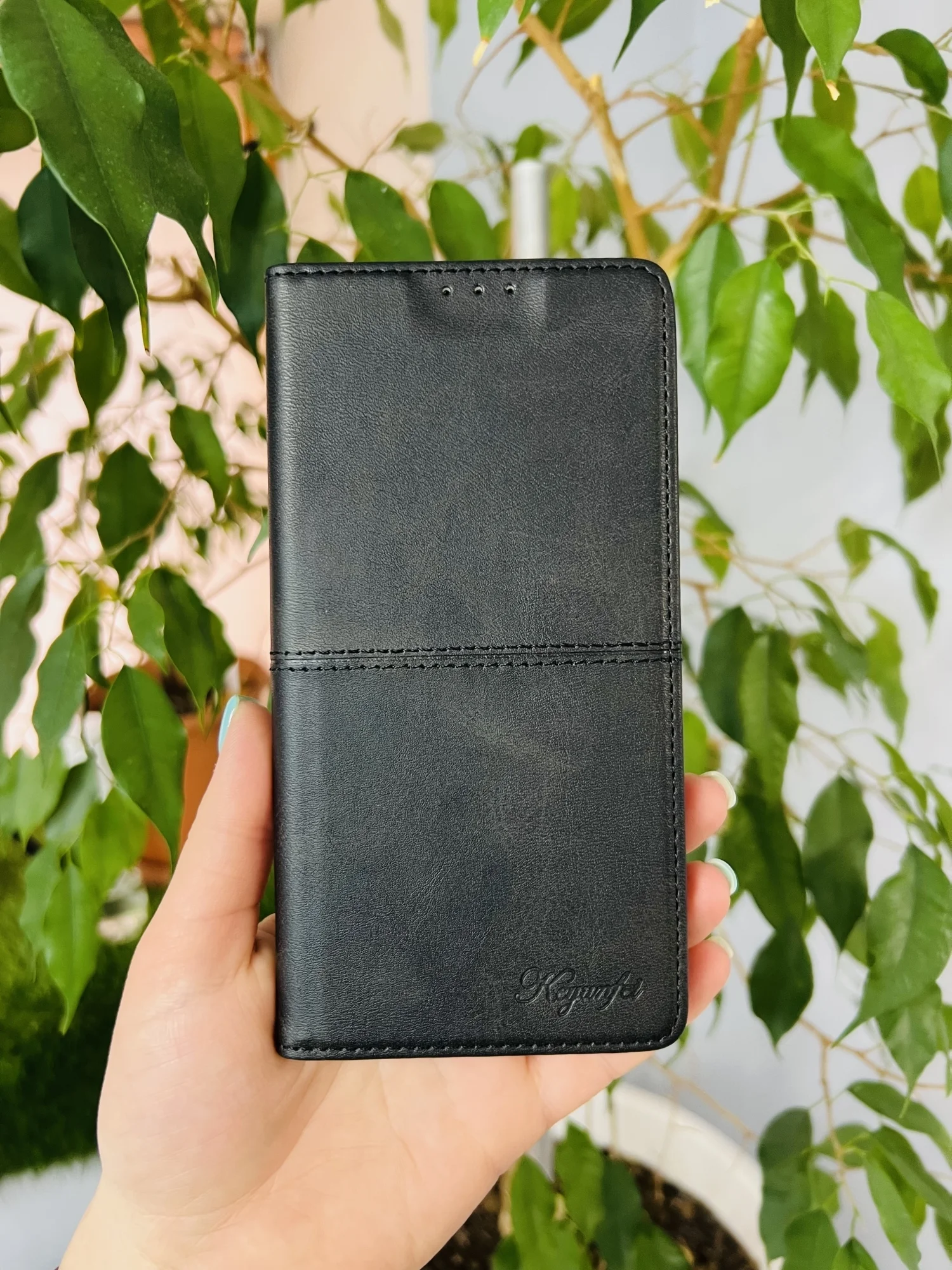Черный чехол книжка elitcase для Honor X8B / Хонор Х8В