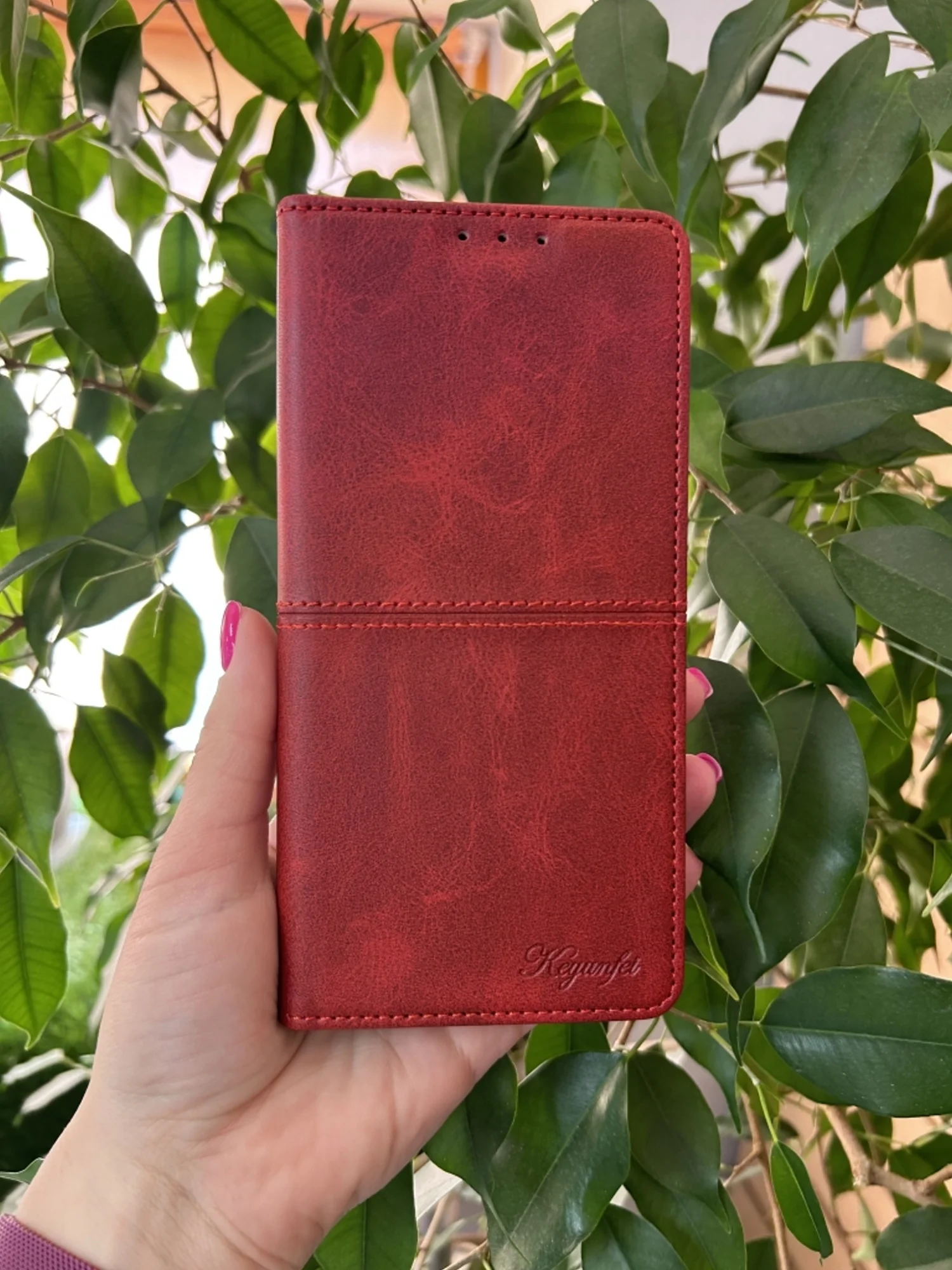 Красный чехол книжка elitcase для Honor X8A / Хонор Х8А