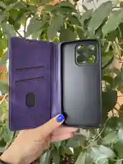 Фиолетовый чехол книжка elitcase для Honor X8A / Хонор Х8А