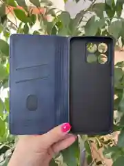 Синий чехол книжка elitcase для Honor X8A / Хонор Х8А