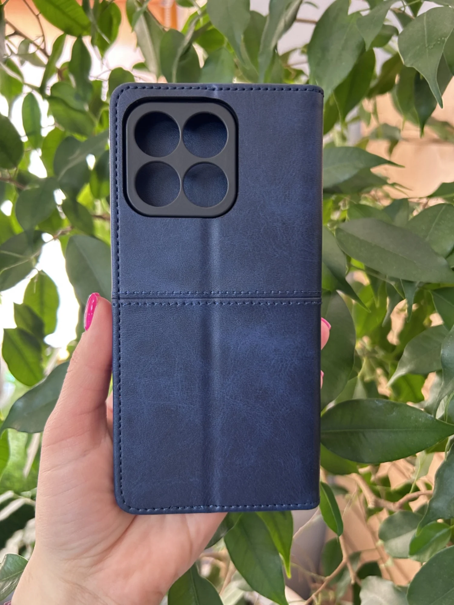 Синий чехол книжка elitcase для Honor X8A / Хонор Х8А