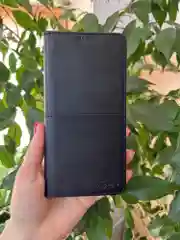 Черный чехол книжка elitcase для Honor X8A / Хонор Х8А