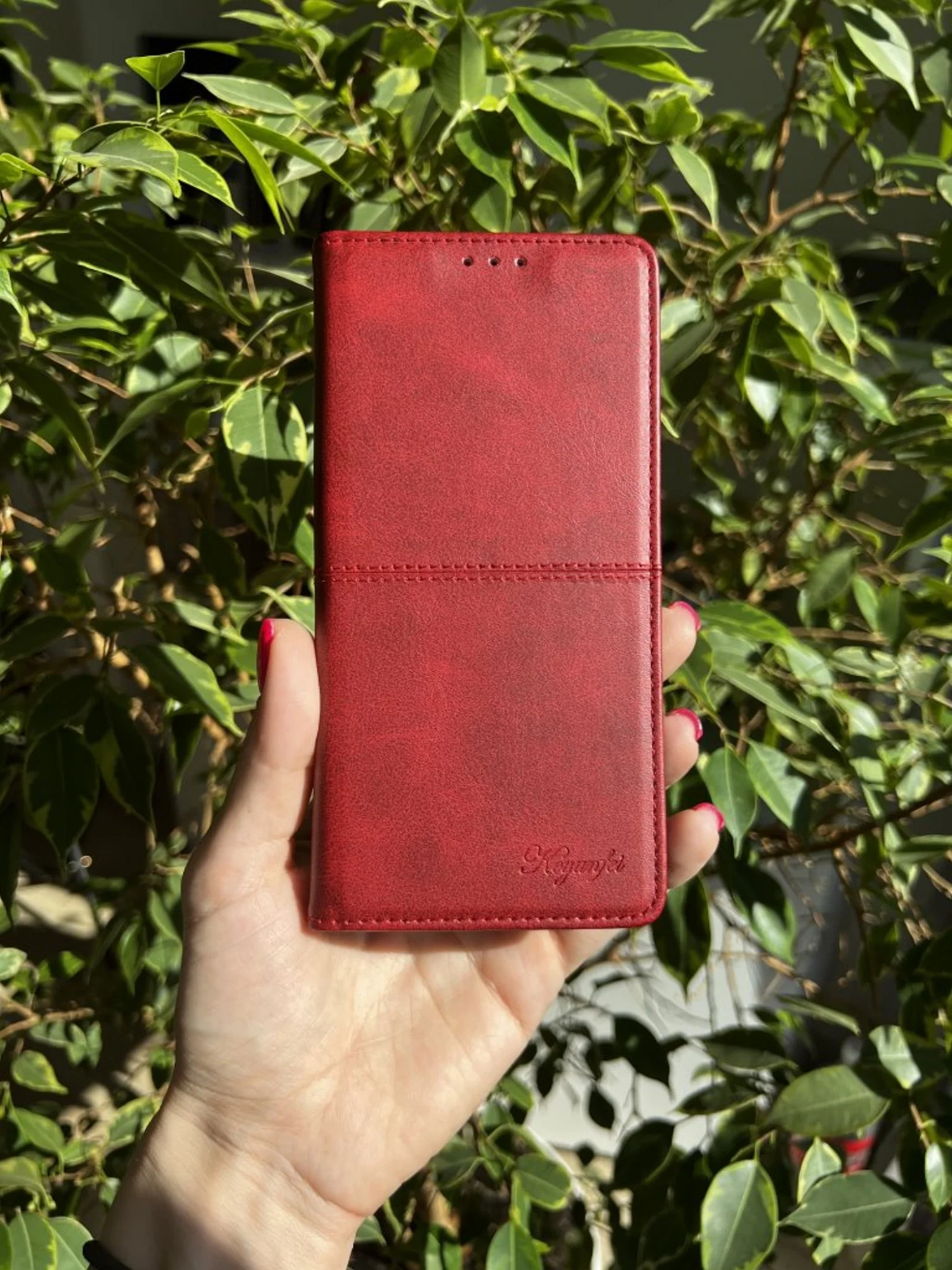 Красный чехол книжка elitcase для Honor X8 4G (TFY-LX1) / Хонор Х8 4G