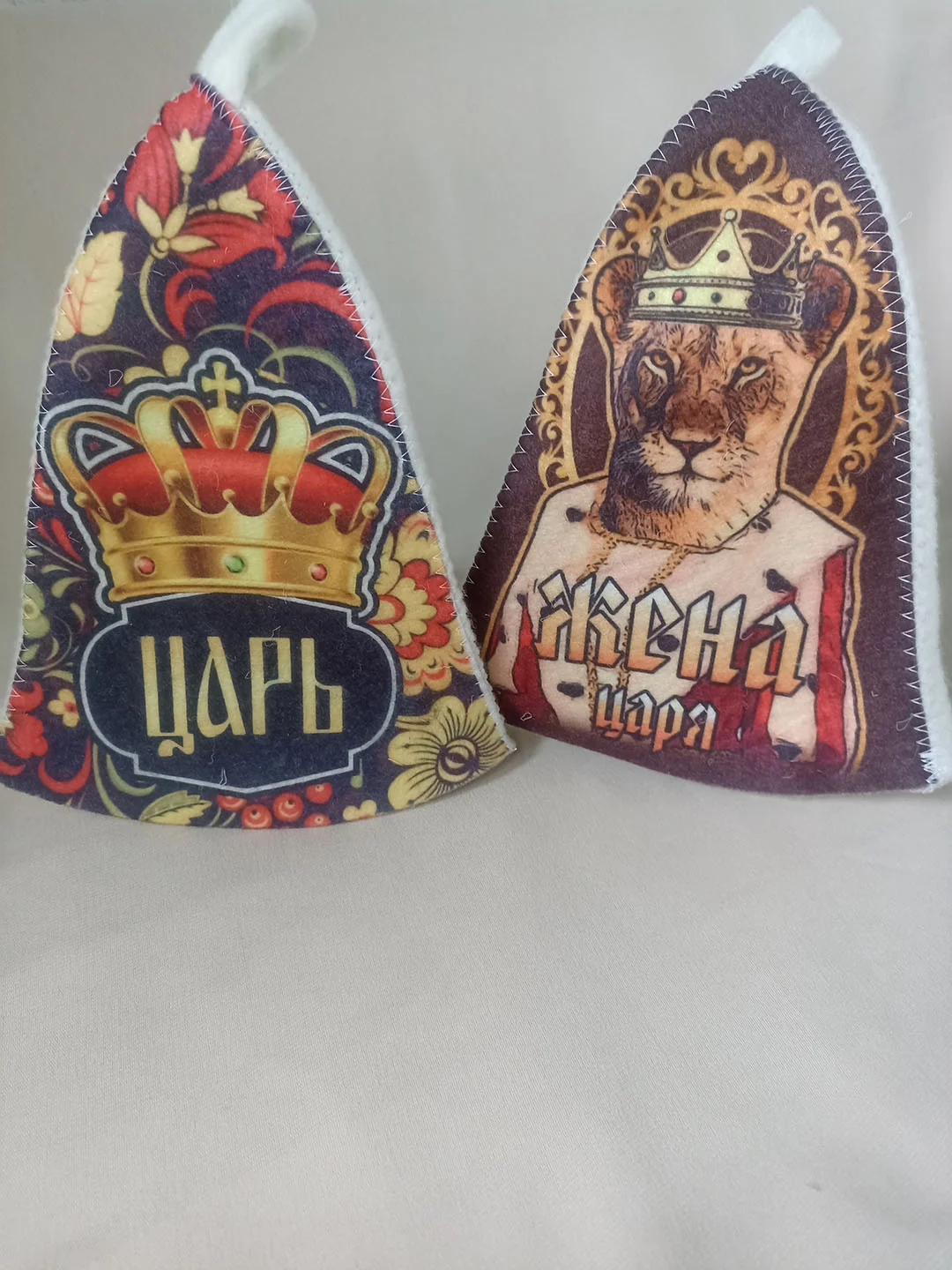 Шапочка для бани и сауны с рисунком, в ассортименте