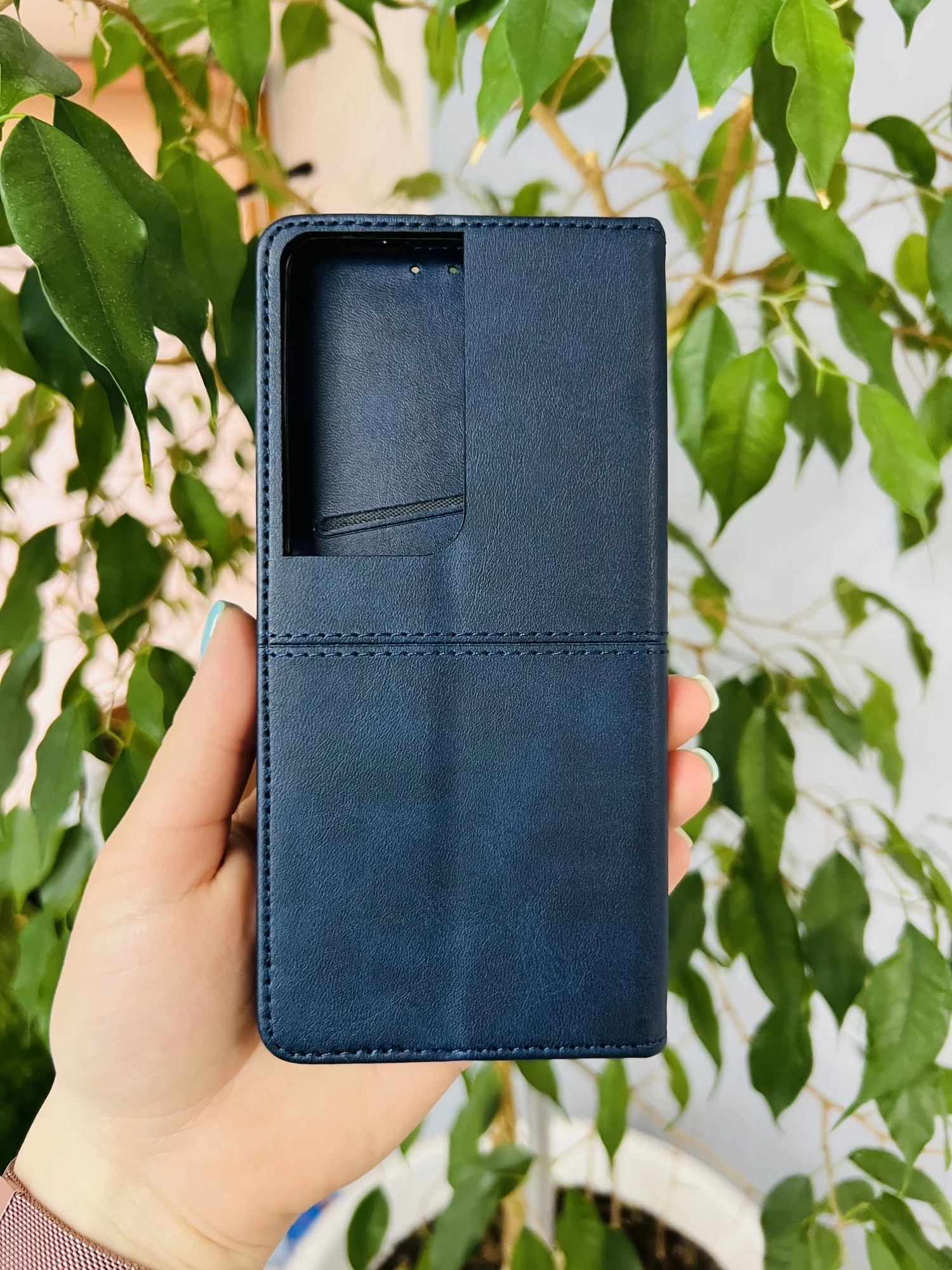 Синий чехол книжка elitcase для Honor X7B / Хонор Х7В