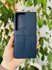 Синий чехол книжка elitcase для Honor X7B / Хонор Х7В