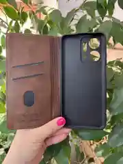 Тёмно-коричневый чехол книжка elitcase для Honor X7A и Honor X7A Plus / Хонор Х7А и Хонор Х7А +