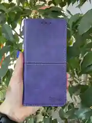 Фиолетовый чехол книжка elitcase для Honor X7A и Honor X7A Plus / Хонор Х7А и Хонор Х7А +