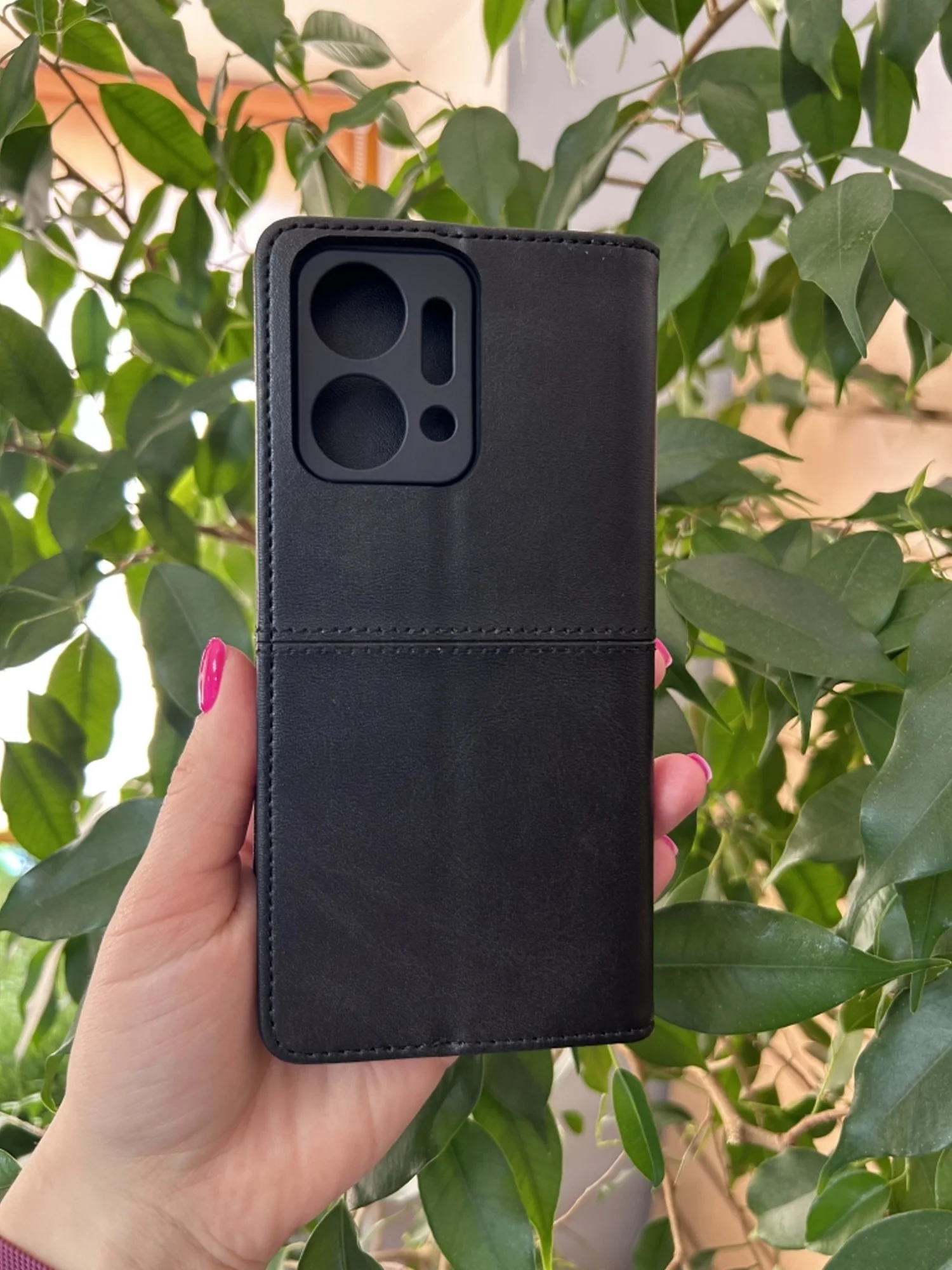 Черный чехол книжка elitcase для Honor X7A и Honor X7A Plus / Хонор Х7А и Хонор Х7А +