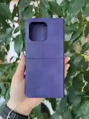 Фиолетовый чехол книжка elitcase для Honor X6A / Хонор Х6А