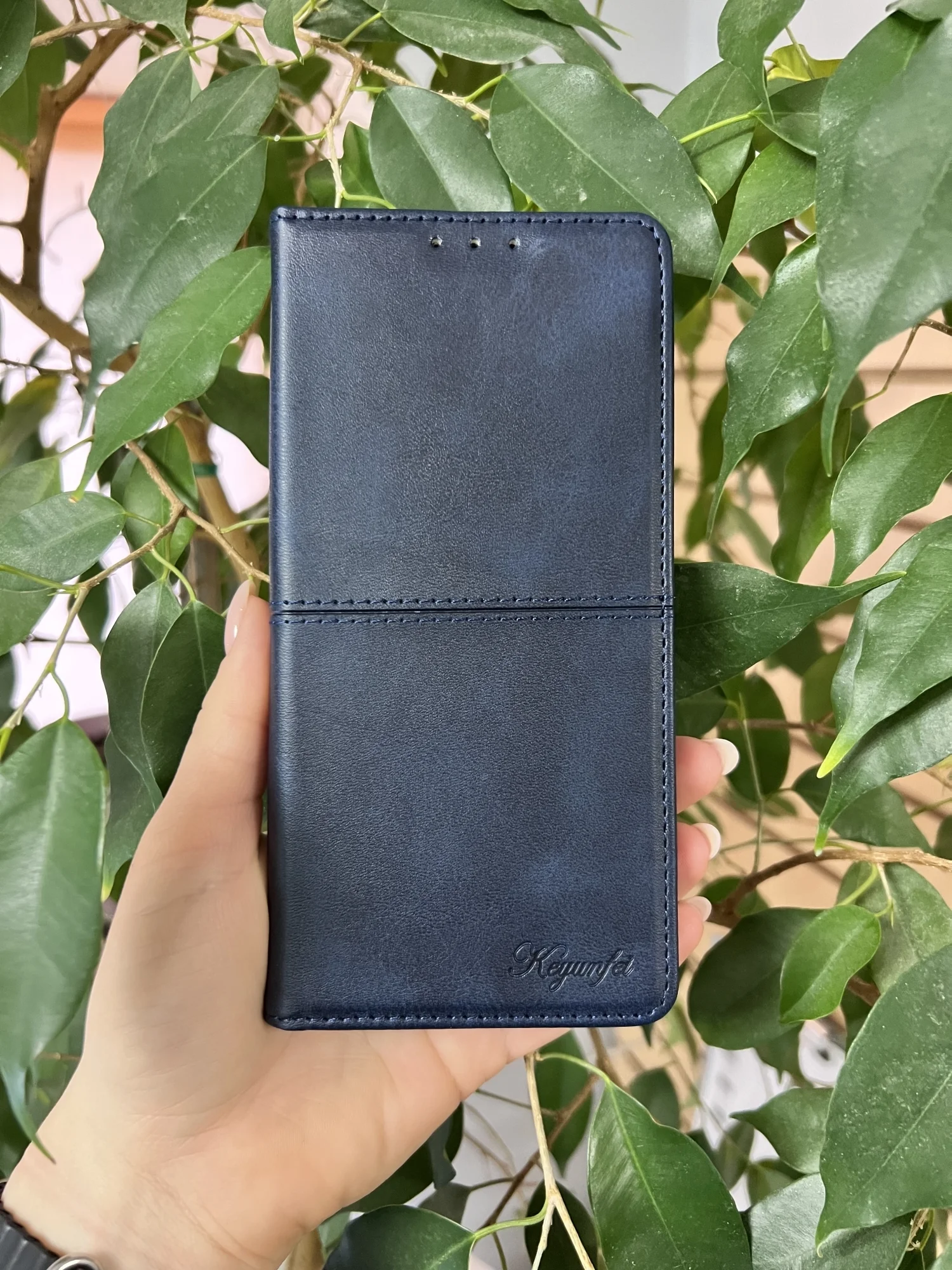 Синий чехол книжка elitcase для Honor X6A / Хонор Х6А