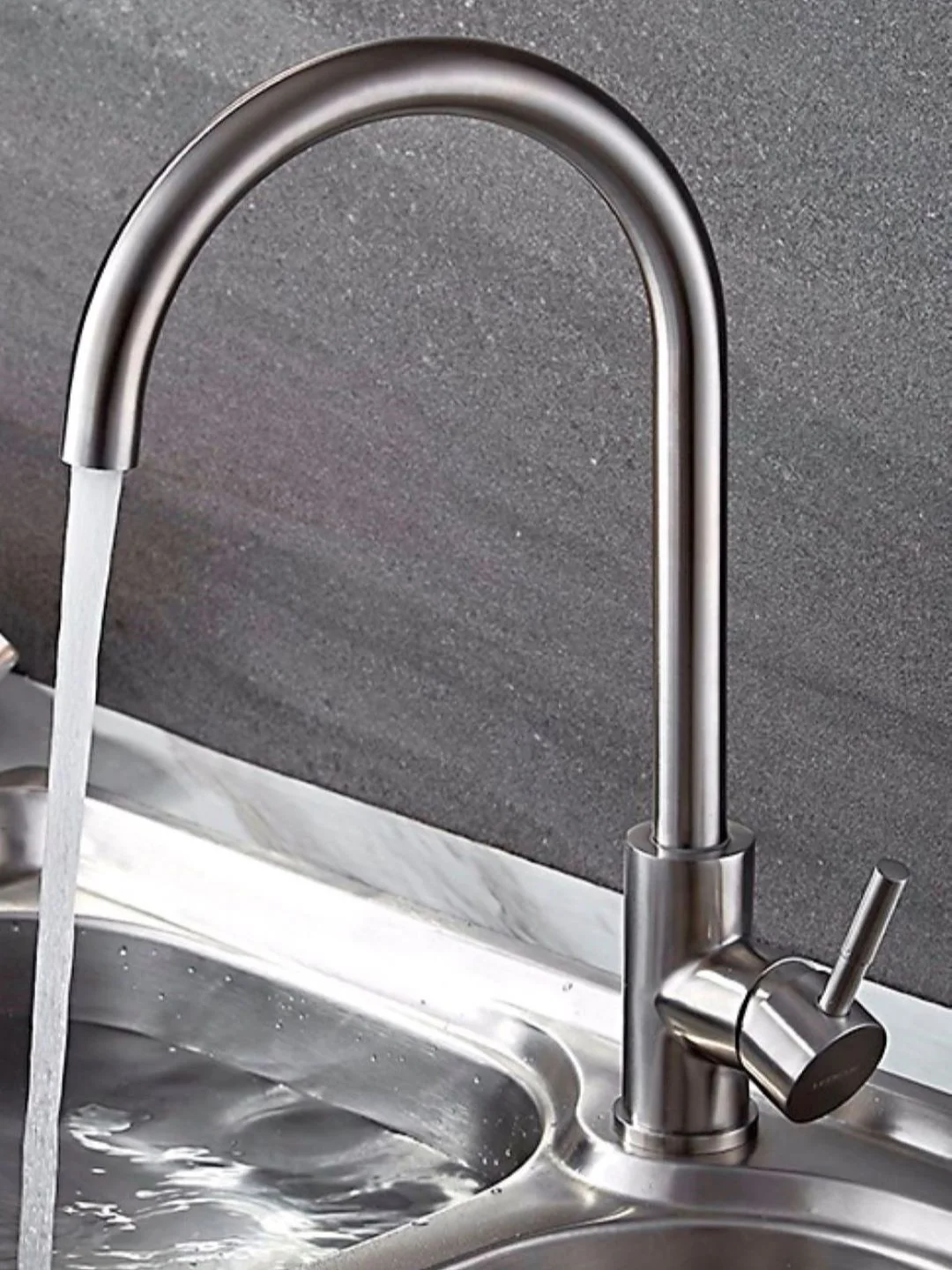 Смеситель для кухни из нержавеющей стали Ledeme L4998-3